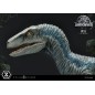 Jurassic Park - Jurassic World: Fallen Kingdom statuette Prime Collectibles 1/10 Blue (Open Mouth Version) 17 cm
