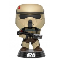 Star Wars Rogue One - Figurine POP! Bobble Head Scarif Stormtrooper (Blue Stripe) 9 cm