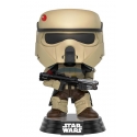 Star Wars Rogue One - Figurine POP! Bobble Head Scarif Stormtrooper (Blue Stripe) 9 cm