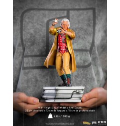 Retour vers le Futur II - Statuette 1/10 Art Scale Doc Brown 25 cm