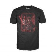 Star Wars - T-Shirt Loose POP! Tees Darth Vader Lightsaber