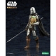 Star Wars The Mandalorian - Statuette ARTFX 1/10 Mandalorian & Grogu with Beskar Staff 18 cm