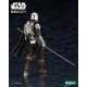 Star Wars The Mandalorian - Statuette ARTFX 1/10 Mandalorian & Grogu with Beskar Staff 18 cm