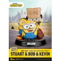 Les Minions - Statuette Master Stuart & Bob & Kevin 35 cm