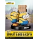 Les Minions - Statuette Master Stuart & Bob & Kevin 35 cm