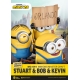 Les Minions - Statuette Master Stuart & Bob & Kevin 35 cm