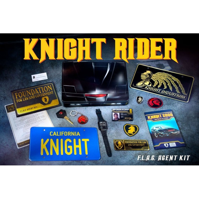 K 2000 - Knight Rider coffret cadeau F.L.A.G Agent Kit