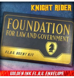 K 2000 Knight Rider - Coffret cadeau F.L.A.G Agent Kit