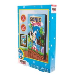Sonic The Hedgehog - Sonic Poster avec fonction lumineuse