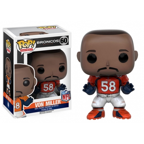 NFL - Figurine POP! Von Miller (Denver Broncos) 9 cm