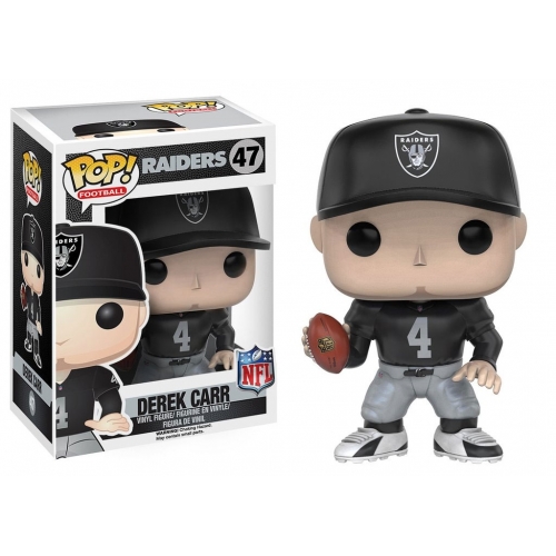 NFL - Figurine POP! Derek Carr (Raiders) 9 cm