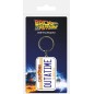 Retour vers le futur - Retour vers le Futur porte-clÃ©s caoutchouc License Plate 6 cm