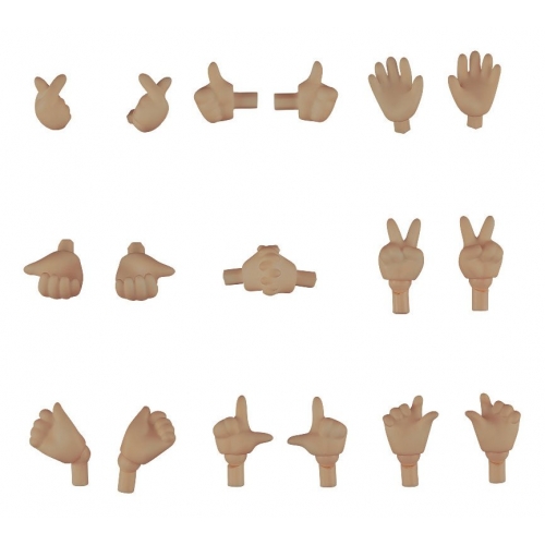 Original Character - Accessoires pour figurines Nendoroid Doll Hand Parts Set 02 (Cinnamon)