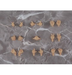 Original Character - Accessoires pour figurines Nendoroid Doll Hand Parts Set 02 (Cinnamon)