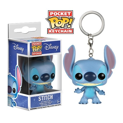 Disney - Figurine Pocket Pop Porte Clé Stitch 4cm