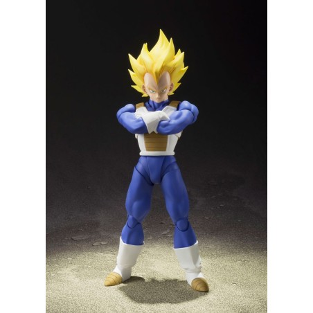 Dragon Ball - Dragonball Z figurine S.H. Figuarts Super Saiyan Vegeta 14 cm