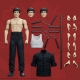 Bruce Lee - Figurine Ultimates Bruce The Warrior 18 cm