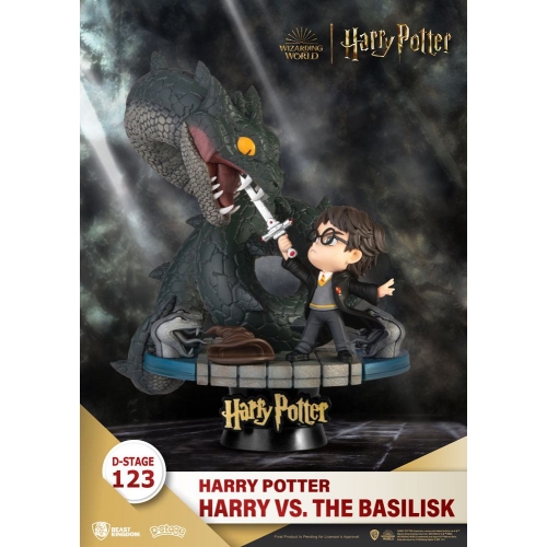 Harry Potter - Diorama D-Stage Harry vs. the Basilisk 16 cm