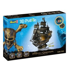 Pirates des Caraïbes - : La Vengeance de Salazar puzzle 3D Black Pearl LED Edition