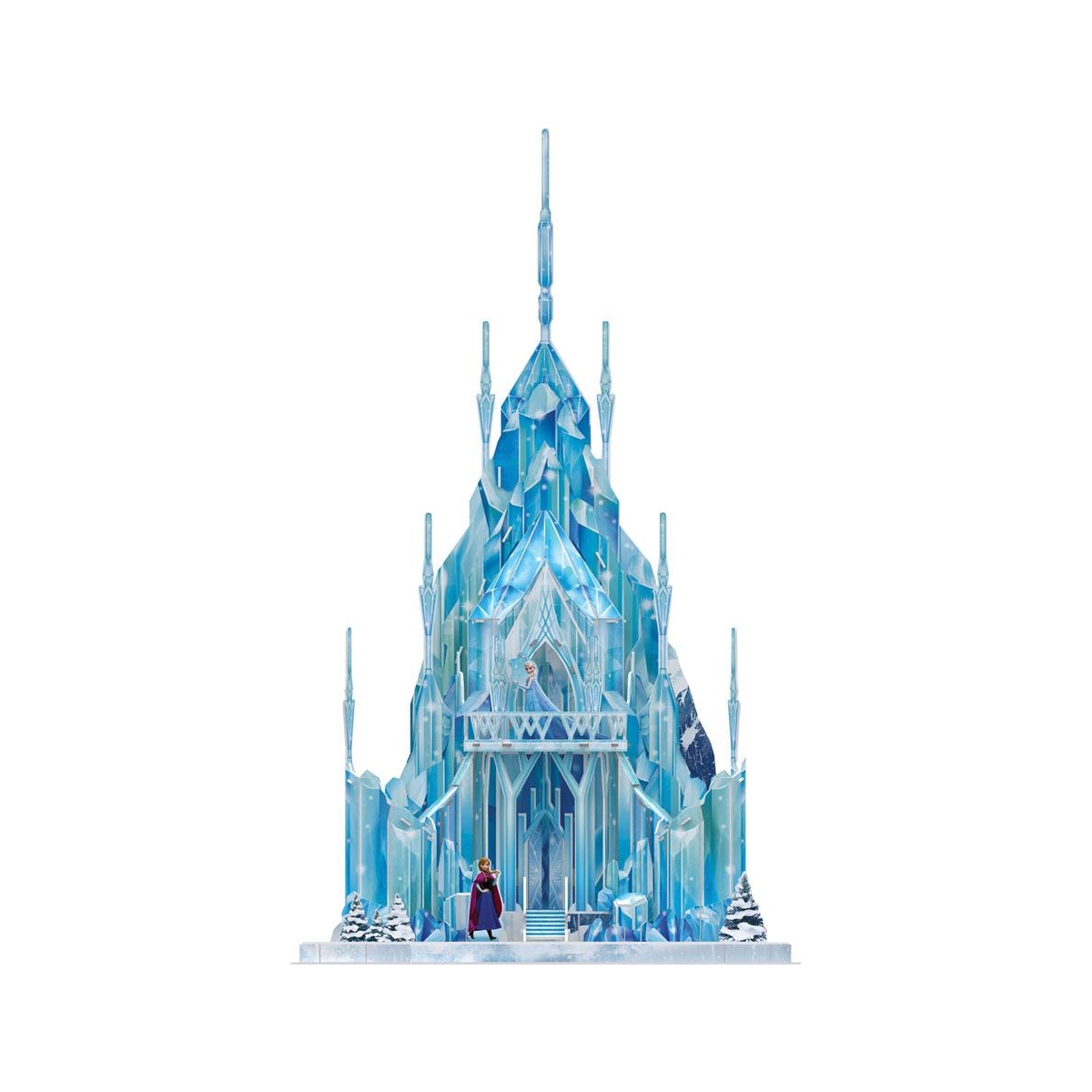 La Reine des neiges - Puzzle 3D Palais de glace d'Elsa - Figurine