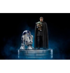Star Wars The Mandalorian - Statuette 1/10 Art Scale Luke Skywalker et Grogu 21 cm