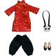 Original Character - Accessoires pour figurines Nendoroid Doll Outfit Set: Long Length Chinese Outfit (Red)