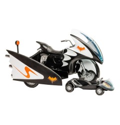 DC Comics - DC Retro véhicule Batcycle with Side Car
