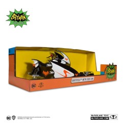 DC Comics - DC Retro véhicule Batcycle with Side Car