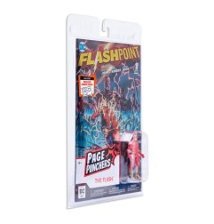 DC Comics - DC Direct figurine et comic book Page Punchers The Flash (Flashpoint) Metallic Cover Variant (SDCC) 8 cm