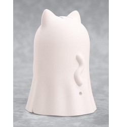 Nendoroid More - Accessoire Kigurumi Face Parts Case pour figurines Nendoroid Ghost Cat White 10 cm
