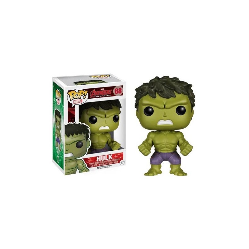 Avengers (Marvel) - Avengers L'Ãre d'Ultron POP! Vinyl Bobble Head Hulk 10 cm