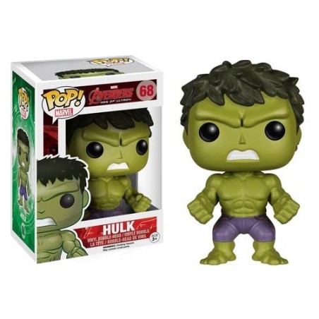 Avengers (Marvel) - Avengers L'Ãre d'Ultron POP! Vinyl Bobble Head Hulk 10 cm