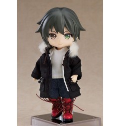 Original Character - Accessoires pour figurines Nendoroid Warm Clothing Set: Boots & Mod Coat (Black)