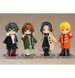 Original Character - Accessoires pour figurines Nendoroid Warm Clothing Set: Boots & Mod Coat (Black)