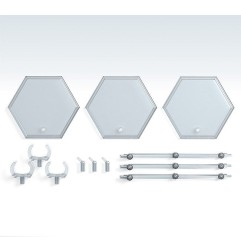 The Simple Stand Nendoroid More - Pack 3 socles pour figurines Hex Type
