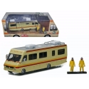 Breaking Bad - Réplique métal Fleetwood Bounder 1986 RV avec 2 figurines