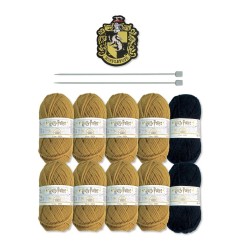 Harry Potter - Kit spécial écharpe Poufsouffle
