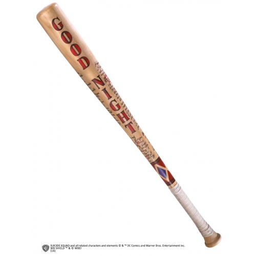 Suicide Squad - Réplique batte de baseball de Harley Quinn Good Night 80 cm