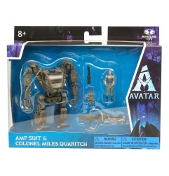 Avatar - Figurines Deluxe Medium Amp Suit & Colonel Miles Quaritch