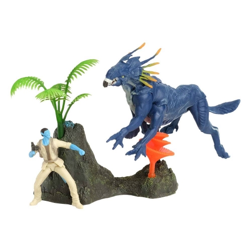 Avatar - Figurines Deluxe Medium Jake vs Thanator