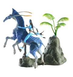 Avatar - Figurines Deluxe Medium Tsu'tey & Direhorse