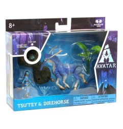 Avatar - Figurines Deluxe Medium Tsu'tey & Direhorse