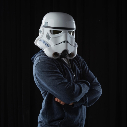 Star Wars Rogue One Black Series - Casque Electronique changeur de voix  Imperial Stormtrooper - Figurine-Discount