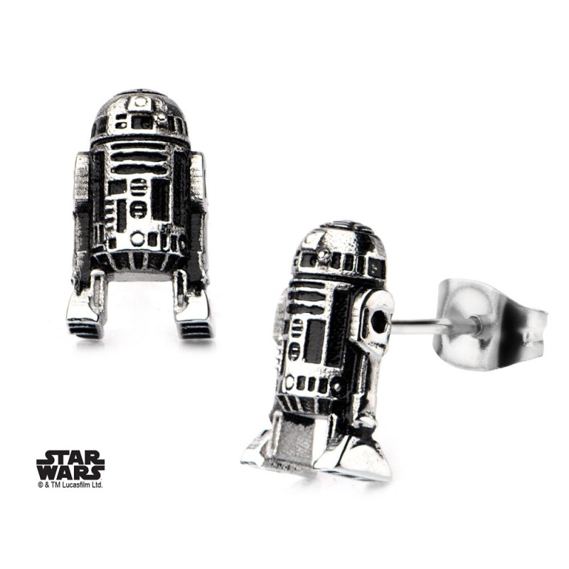 Star Wars Boucles d'oreille 3D R2D2 FigurineDiscount
