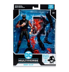 DC Comics - DC Multiverse figurine Build A Barry Allen (Speed Metal) 18 cm