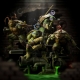 Les Tortues Ninja - Statuette Art Scale 1/10 Leonardo 24 cm