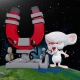 Animaniacs - Figurine Ultimates Brain 18 cm