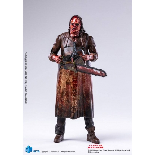Texas Chainsaw Massacre (2022) - Figurine 1/18 Exquisite Mini Leatherface Slaughter Version 11 cm
