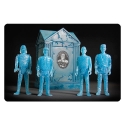 Les Maîtres de l'Univers - Pack 4 Figurines Universal Monsters ReAction Blue Glow SDCC 2015 Exclusive 10 cm