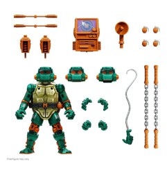 Tortues Ninja - Les Tortues ninja figurine Ultimates Warrior Metalhead Michelangelo 18 cm